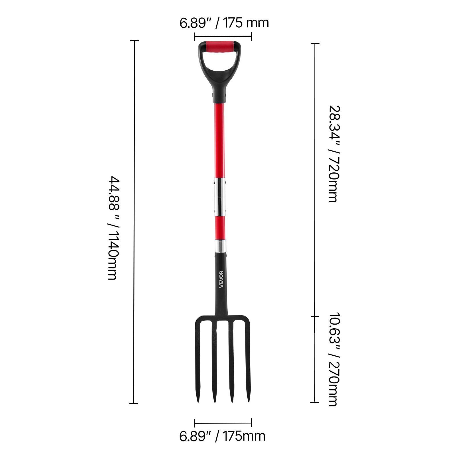 Widelec ogrodowy, 4-zębny wide – Spade Digging Fork recenzja i cena