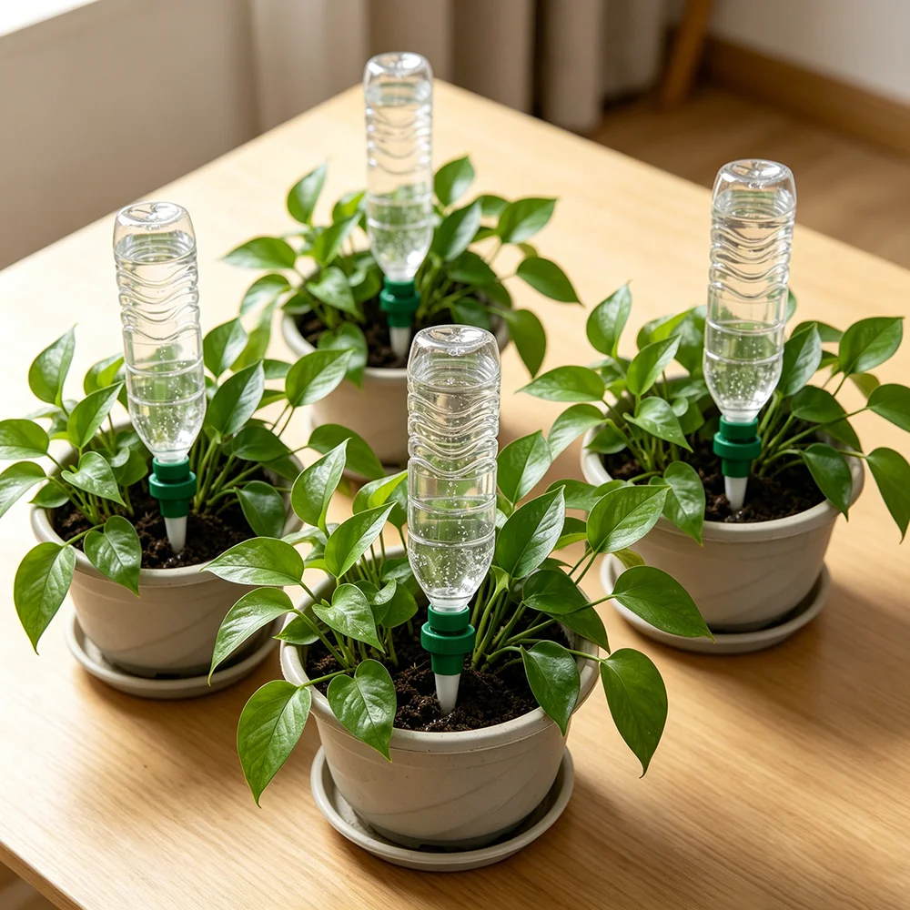 Samonawadniające się podpórki  – Automatic Plant Waterer recenzja i cena