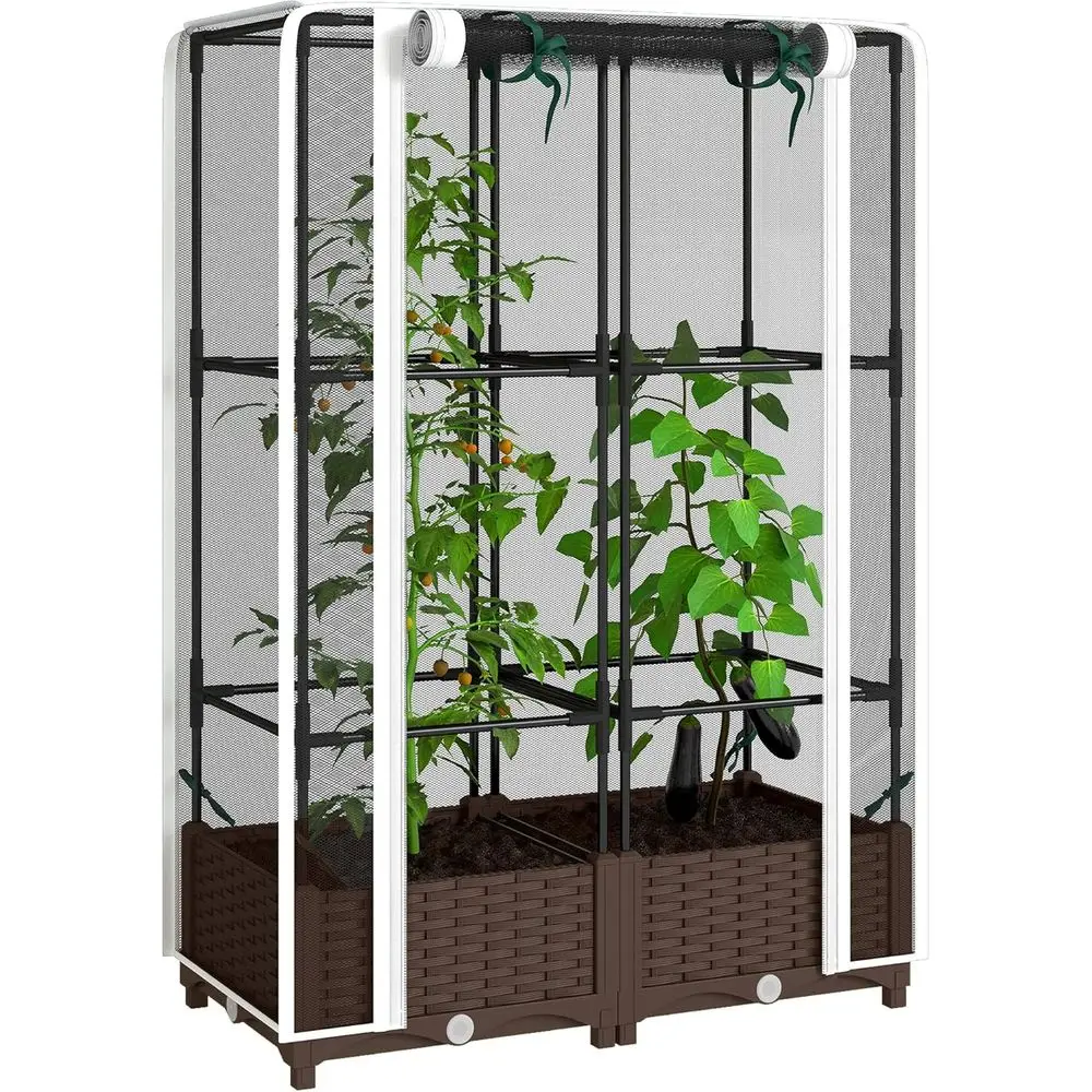 Wysoka grządka ogrodowa z krat – Self-Watering Planter recenzja i cena