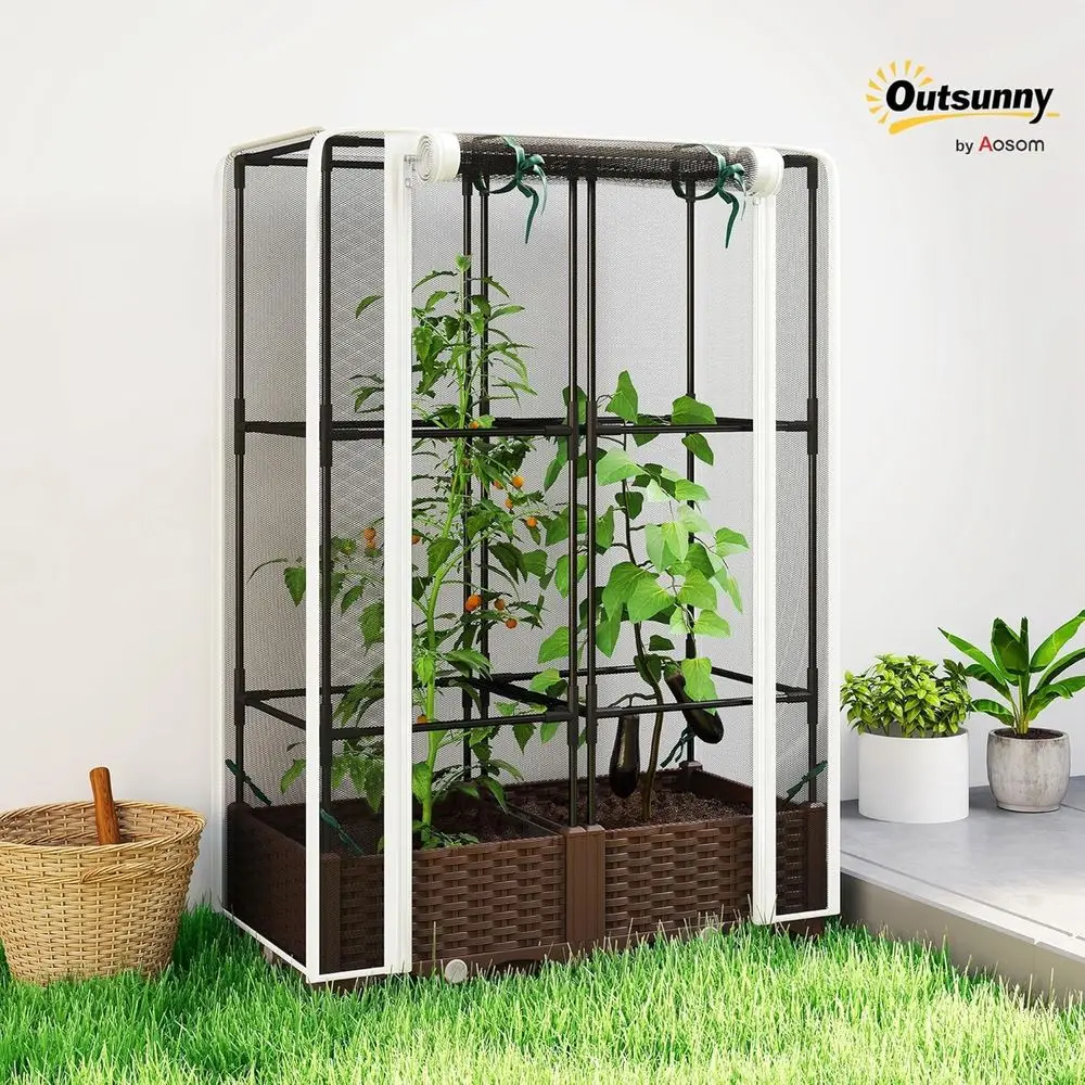 Wysoka grządka ogrodowa z krat – Self-Watering Planter recenzja i cena