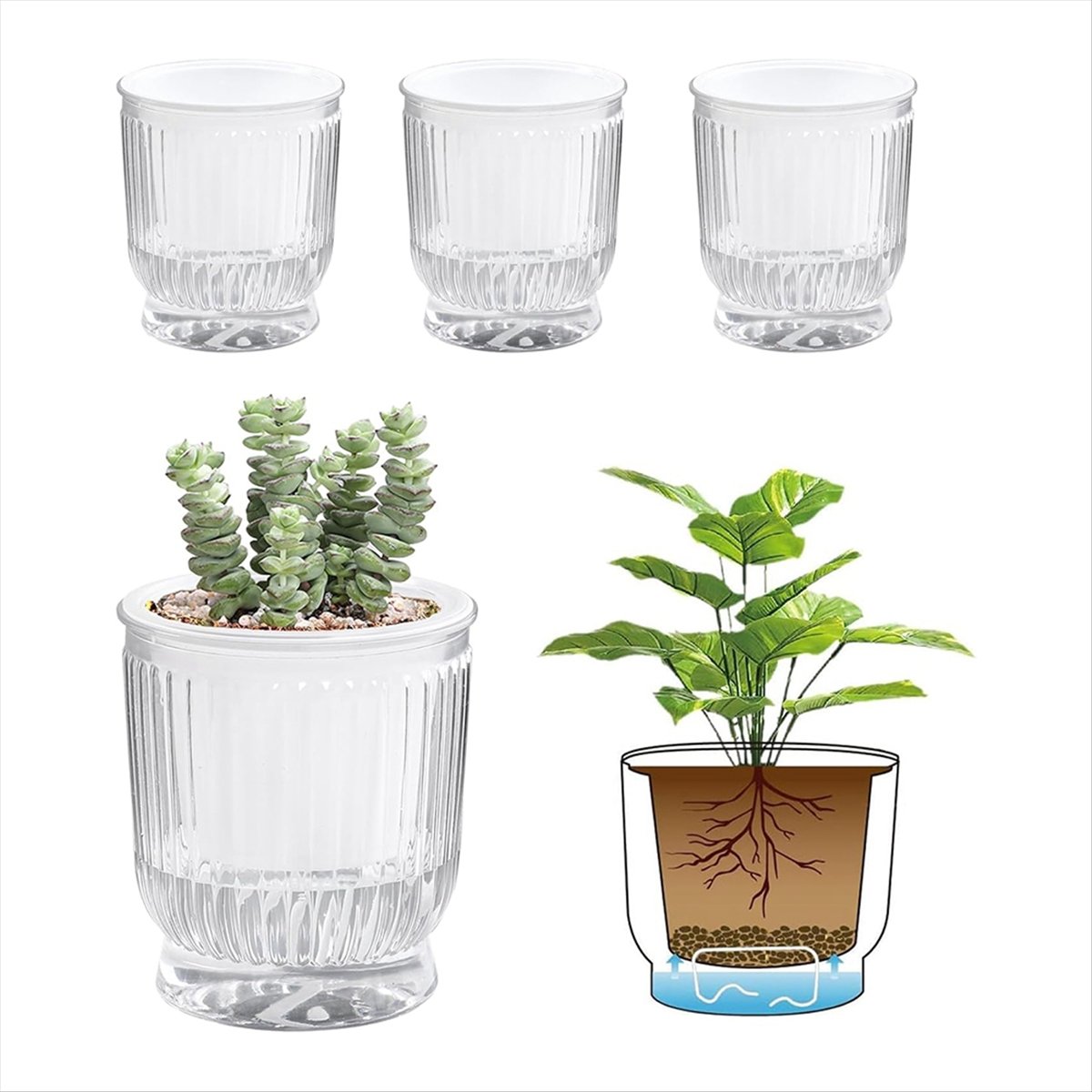 Samonawadniające się doniczki, – Self-Watering Planter recenzja i cena