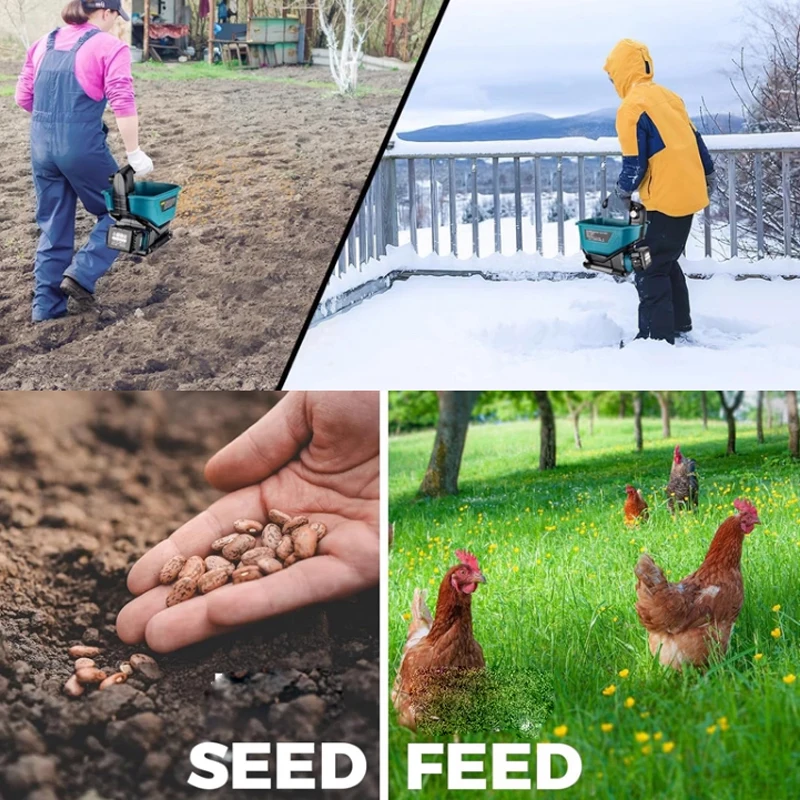 Ręczny elektryczny rozsiewacz  – Gardening Tools Vegetables recenzja i cena