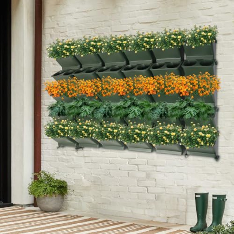 Pionowa doniczka ścienna do uż – Self-Watering Planter recenzja i cena